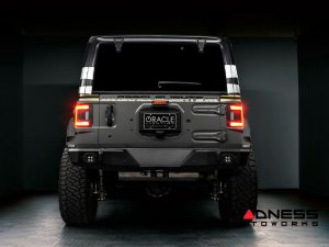 Jeep Wrangler JL Tail Lights - Flush Mount -LED - Red Lens